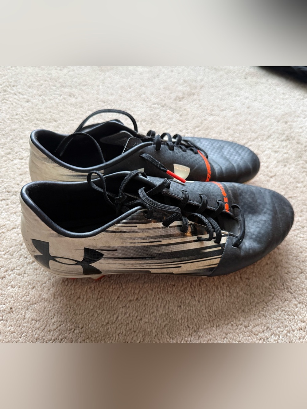 Under Armour Spotlight DL FG youth soccer cleats 7.5 youth
